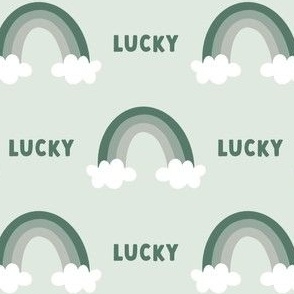 Lucky Rainbows - Green - St Patricks - Medium