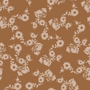 Boho Daisy Ditsy Floral on Santa Fe