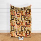 Groovy Abstract Geometric - oversized