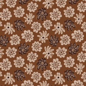 Earth Tone Flowers