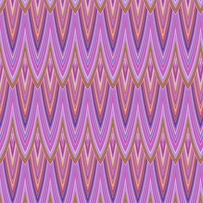 Groovy Bohemian Colorful Pastel Digital Abstract Striped Feather Pattern 