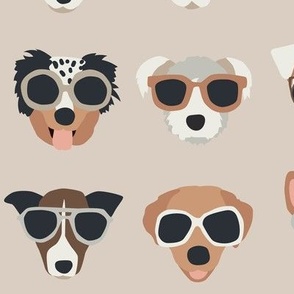 Puppy Dogs in Sunglasses - 3 inches