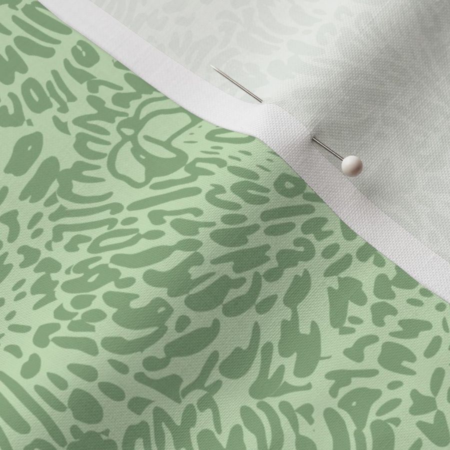 Sm Floral Stamen in Warm Green, Pua Kala Garden Collection