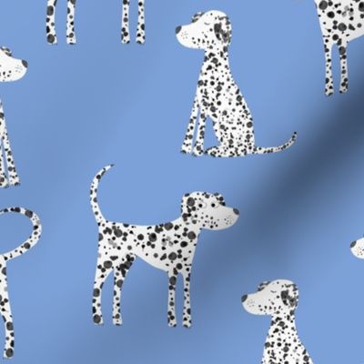 Dalmatian Dogs Blue 