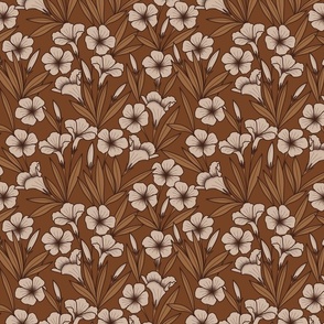 Oleanders In Earth Tone