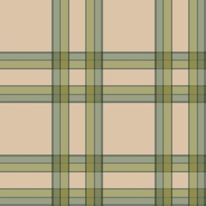 PICNIC  PLAID - APPLE ORCHARD COLLECTION (ECRU)