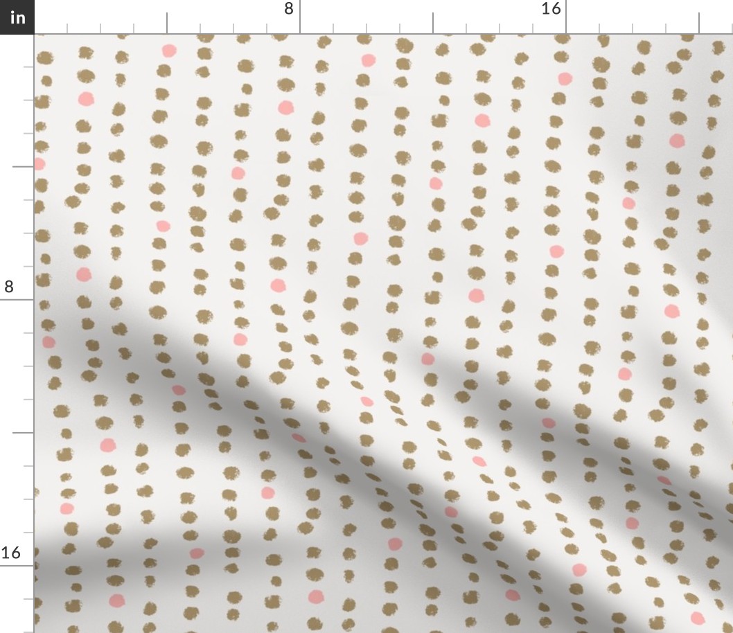 Dots_Small_Scale brown pink hellomatze