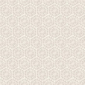 Neutral Geometric Block Print - Warm Gray 1 - Small
