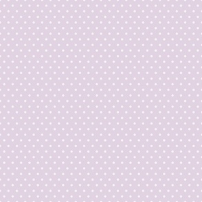 Light Purple Polka Dots 6 inch