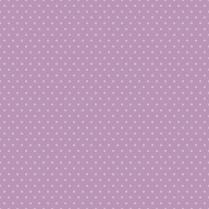 Purple Polka Dots 6 inch