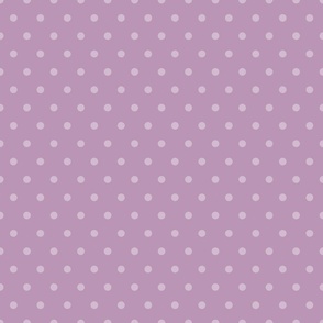 Purple Polka Dots 12 inch