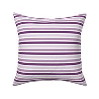 Purple Ombre Stripes 6 inch