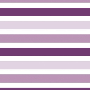 Purple Ombre Stripes 24 inch