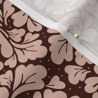 Baroque Abstract Flowers - Earth Tones
