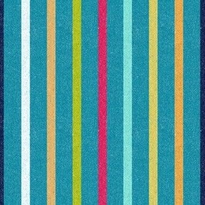 Textured Seashore Vertical Thin Stripes