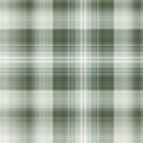 Sage and Moss Green Plaid - Extra Large Scale for Wallpaper and Home Decor
