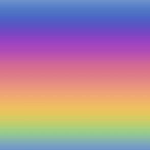 Rainbow Fade Horizontal - Pastel 