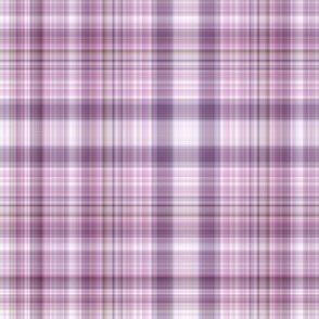 Light Lilac Purple Plaid - Extra Large Scale for Wallpaper and Home Decor
