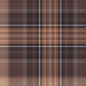 Rich Chocolate Brown Plaid - Extra Large Scale for Wallpaper and Home Decor