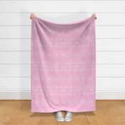 Hand-Drawn Boho Lines - Pink Large Scale