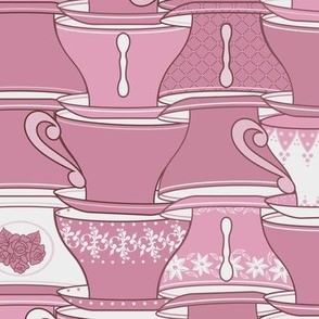 Teacup Tessellation Pink