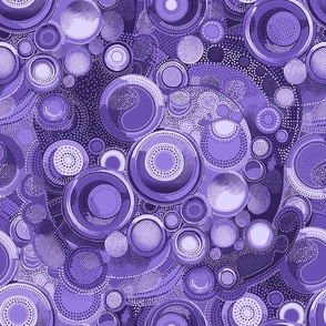 circles on circles purple