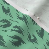 Leopard Print Duotone - Jade and Pine
