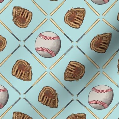 Baseball - Balls_ Bats and Gloves - Pa_e Tea_