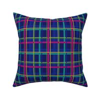 Preppy Academy Plaid - 4.5 inch square