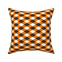 Spiderweb Argyle - Orange