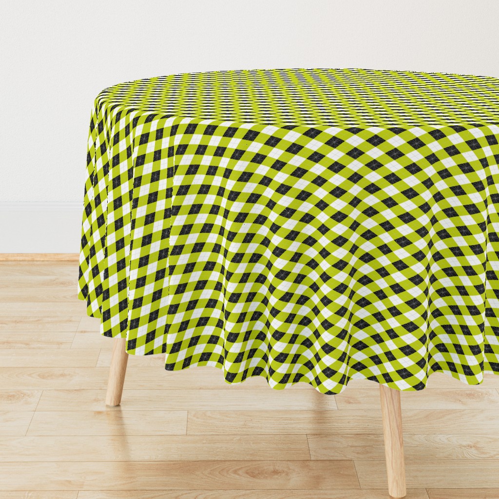 Spiderweb Argyle - Green