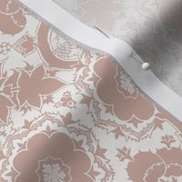 Decorative Italian Renaissance Textile Design - in Regency Pink - Coordinate
