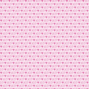 Valentines XOXO Pink on Pink
