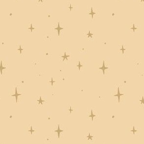 Stars // yellow background