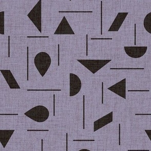Bauhaus Geo Lilac Grey