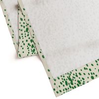 Dots in warm emerald