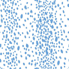 Dots in dragon blue 