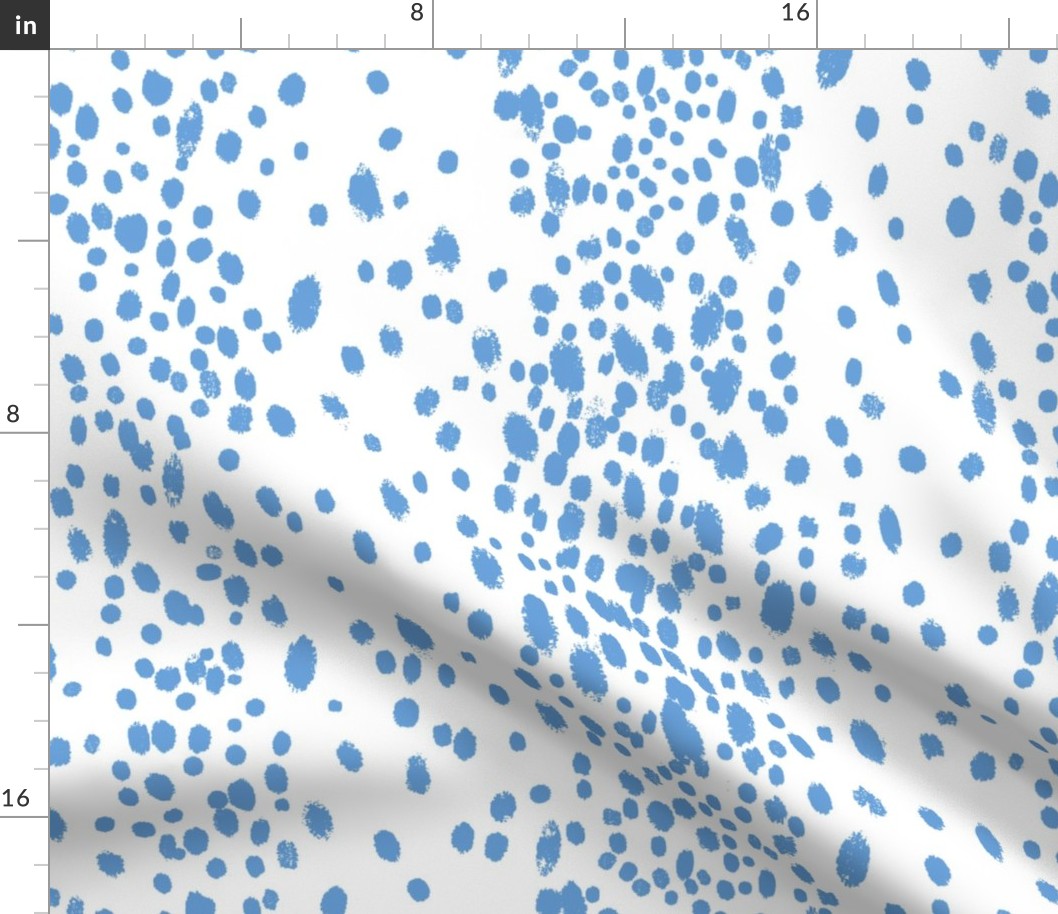 Dots in dragon blue 