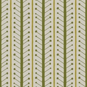 Skylark Stripes, Green