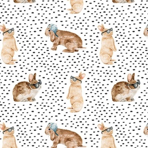 Hipster Bunnies, Easter Bunny 12 inch