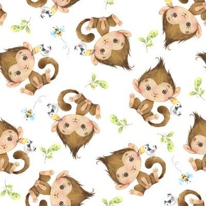 Monkeys – Little Jungle Animal, Safari Nursery