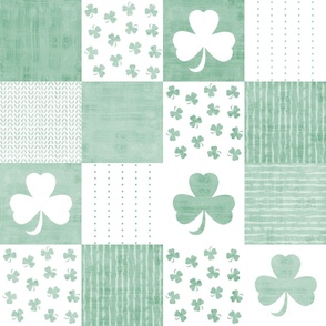 Shamrock Quilt Green