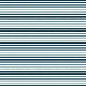 Blue Tonal Stripes 6 inch