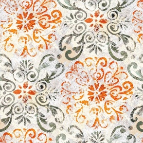 Tiles ceramic vintage 