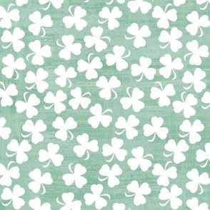 Green And White Shamrock Coordinate
