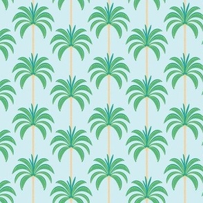 Small - Palm tree Californian pattern design 