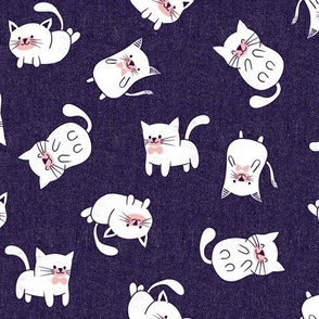 Cute Cats - Purple