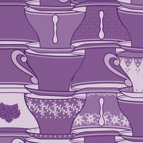 Teacup Tessellation Lavender