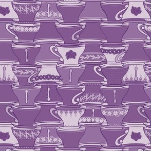 Teacup Tessellation Lavender Mini