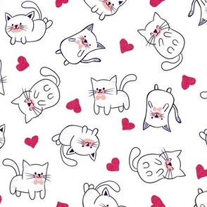 Cute Valentine Cats